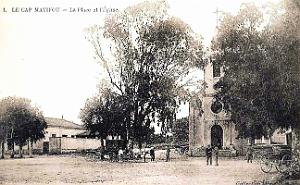 2519- Cap-Matifou - Place et Eglise